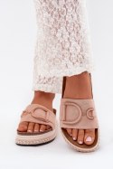Sandał Klapki Model Daphira W212 Pink - Step in style