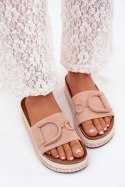 Sandał Klapki Model Daphira W212 Pink - Step in style