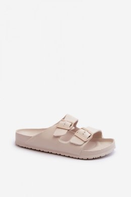 Sandał Klapki Model Luciene 24SD97-7738 Beige - Step in style
