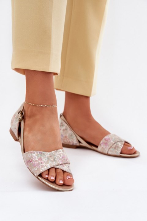 Sandały Model Maciejka 04614-22 Beige - Step in style Sandały Model Maciejka 04614-22 Beige - Step in style