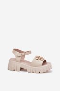 Sandały Model Vinceza 79541 Beige - Step in style