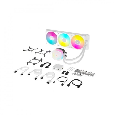 Chłodzenie procesora iCUE LINK TITAN 360 RX RGB AIO 360mm White Corsair Chłodzenie procesora iCUE LINK TITAN 360 RX RGB AIO 360mm White Corsair