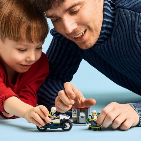 Klocki City 60455 Pościg na motocyklu policyjnym LEGO