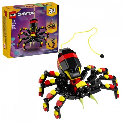 Klocki Creator 31159 Dzikie zwierzęta: niezwykły pająk LEGO