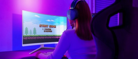 Monitor 31.5 cala 32M2C5501 Curved VA 180Hz HDMIx2 DP HAS Ambiglow Philips Monitor 31.5 cala 32M2C5501 Curved VA 180Hz HDMIx2 DP HAS Ambiglow Philips