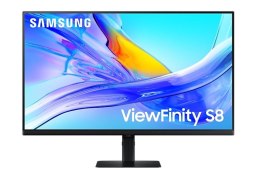 Monitor 32 cali ViewFinity S80UD IPS 3840x2160 UHD 16:9 1xHDMI 1xDP 1xUSB-C 90W 3xUSB 3.0 LAN KVM 5ms PinP/PbyP 60Hz HAS+PIV pła Samsung