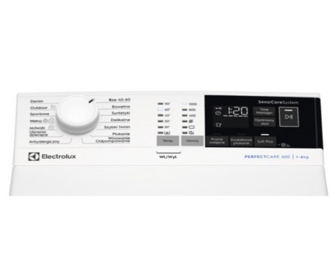 Pralka top EW6TN4062P TM wyświetlacz Electrolux