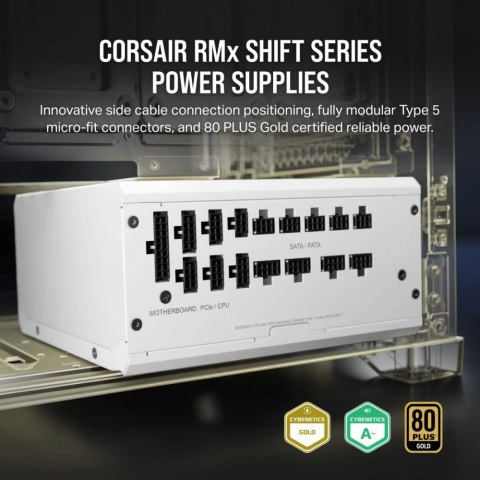 Zasilacz RM1200X SHIFT 80+ GOLD ATX WHITE Corsair Zasilacz RM1200X SHIFT 80+ GOLD ATX WHITE Corsair