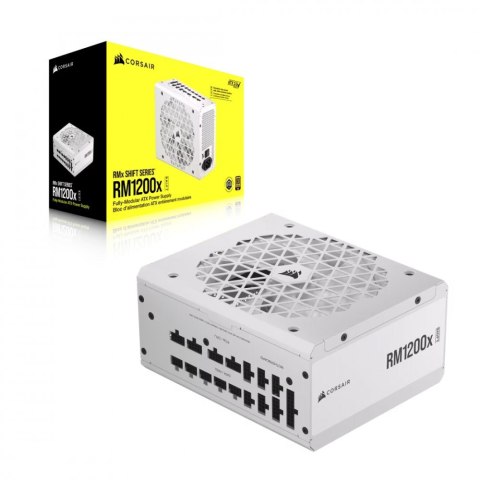Zasilacz RM1200X SHIFT 80+ GOLD ATX WHITE Corsair Zasilacz RM1200X SHIFT 80+ GOLD ATX WHITE Corsair