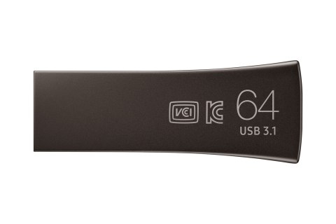 SAMSUNG FLASH BAR Plus 64GB MUF-64BE4/APC TITAN GRAY SAMSUNG FLASH BAR Plus 64GB MUF-64BE4/APC TITAN GRAY