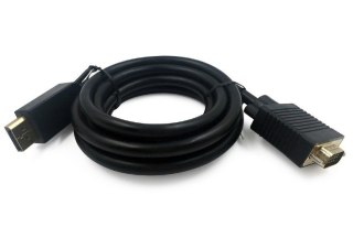 Kabel DisplayPort VGA 1.8m czarny Gembird
