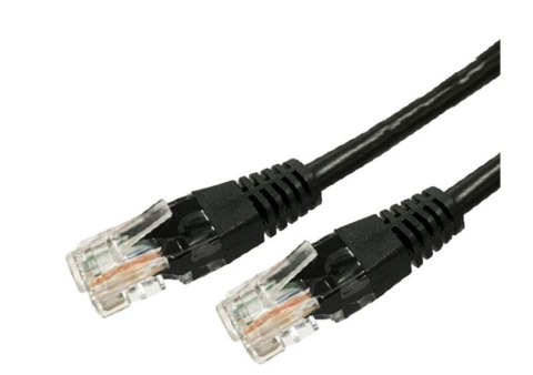 Kabel Patchcord miedziany kat.5e RJ45 UTP 2m. czarny - paczka 10 sztuk TB