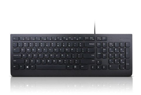Klawiatura przewodowa Lenovo Essential (czarna) - angielski, US (103P) 4Y41C68681