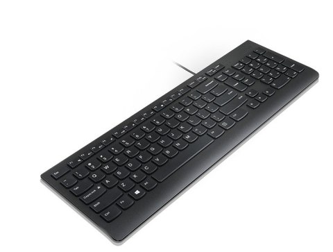 Klawiatura przewodowa Lenovo Essential (czarna) - angielski, US (103P) 4Y41C68681