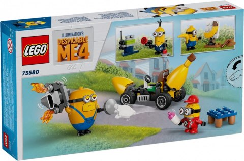 Klocki Minions 75580 Minionki i bananowóz LEGO