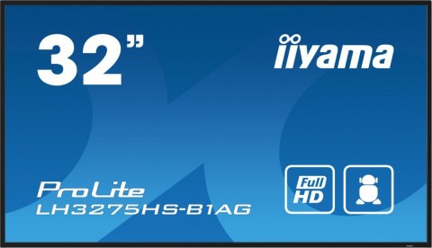 Monitor 32 cale LH3275HS-B1AG 24/7, IPS, ANDROID 11, FHD IIYAMA