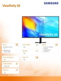 Monitor 37 cali LS37D800EAUXEN Samsung