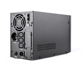 Zasilacz UPS 1000VA Line-in 3xC13 1xSchuko USB RJ45 Gembird