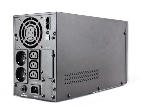 Zasilacz UPS 2000VA Line-in 3xC13 2xSchuko USB RJ45 Gembird