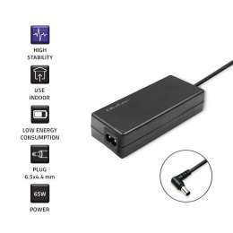 Zasilacz sieciowy do monitora LG/Samsung 65W | 19V | 3.42A | 6.5x4.4 |+kabel zasilający Qoltec
