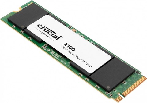 Dysk SSD E100 480GB M.2 NVMe 2280 PCIe 4.0 4700/2500 MB/s Crucial Dysk SSD E100 480GB M.2 NVMe 2280 PCIe 4.0 4700/2500 MB/s Crucial