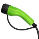 Mobilna ładowarka do samochodu elektrycznego EV z regulacją 2w1 Typ2 | 11kW | 3 Fazy | CEE 5 PIN | LCD | Przenośna | Wallbox |  Qoltec