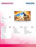 Telewizor 85 cali LED 85PML9019/12 Philips