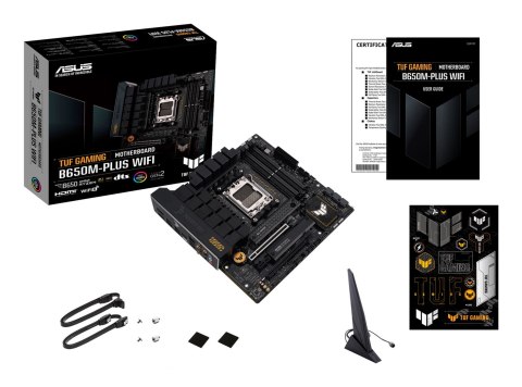 Płyta główna ASUS TUF GAMING B650M-PLUS WIFI Płyta główna ASUS TUF GAMING B650M-PLUS WIFI