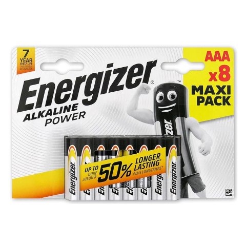Bateria Alkaline Power AAA E92 8 szt. Blister Energizer Bateria Alkaline Power AAA E92 8 szt. Blister Energizer