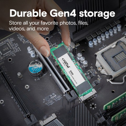 Dysk SSD E100 2TB M.2 NVMe 2280 PCIe 4.0 5000/4500 MB/s Crucial Dysk SSD E100 2TB M.2 NVMe 2280 PCIe 4.0 5000/4500 MB/s Crucial