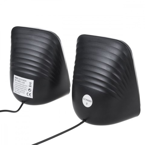 GĹoĹniki komputerowe 6W USB AC835 Czarne