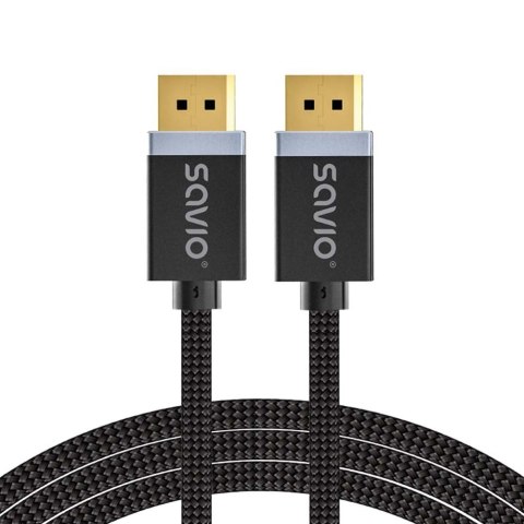 Kabel DP v1.4 (M), 8K/60Hz, FHD, 3 m, CL-176 Savio