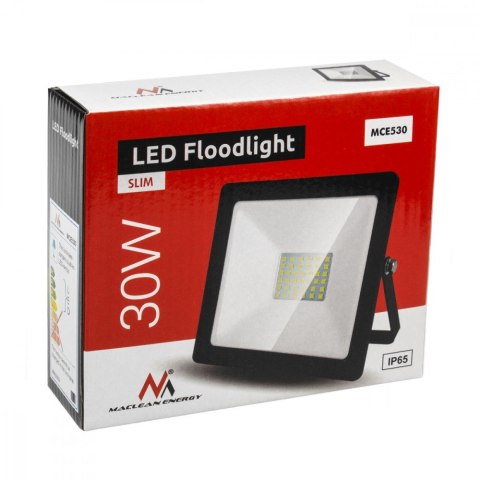 Naświetlacz Led Slim 30 W 2400lm MCE530 CW Maclean