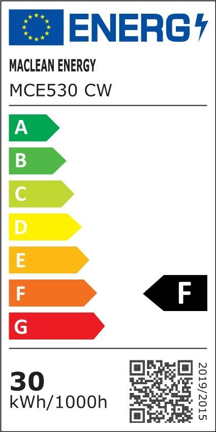 Naświetlacz Led Slim 30 W 2400lm MCE530 CW Maclean