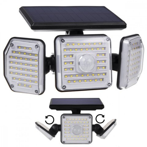 Solarna lampa LED z czujnikiem MCE615 Maclean