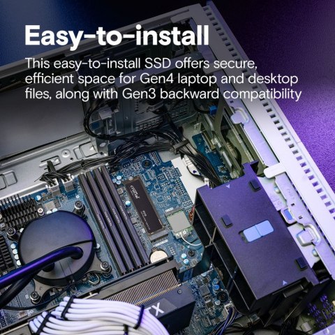 Dysk SSD P310 500GB M.2 NVMe PCIe 4.0 2280 6600/3500 Crucial Dysk SSD P310 500GB M.2 NVMe PCIe 4.0 2280 6600/3500 Crucial