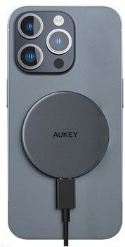 LC-MC10 Qi2 MagSafe 15W 3A USB-C ładowarka bezprzewodowa AUKEY