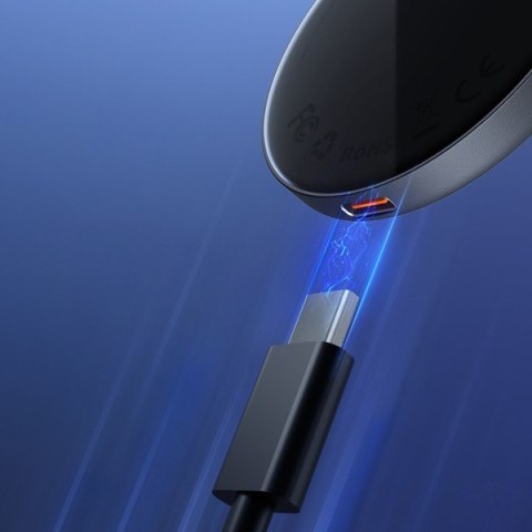 LC-MC10 Qi2 MagSafe 15W 3A USB-C ładowarka bezprzewodowa AUKEY