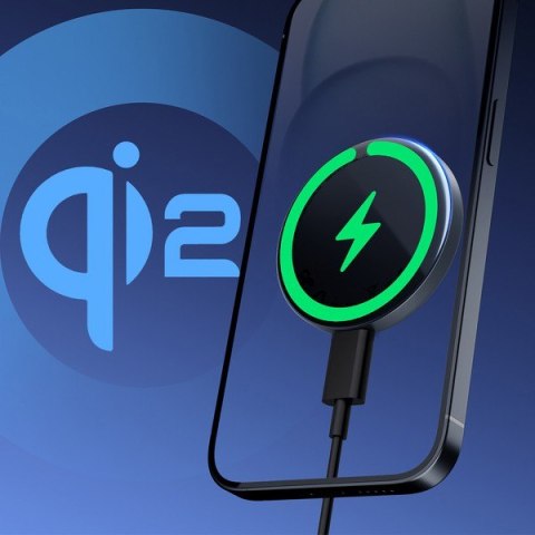 LC-MC10 Qi2 MagSafe 15W 3A USB-C ładowarka bezprzewodowa AUKEY
