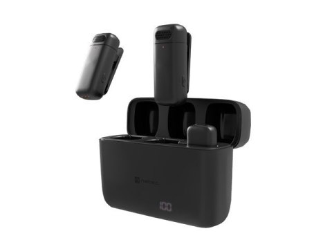 Mikrofon Natec HOPPER krawatowy bezprzewodowy USB-C (2szt.) Natec Mikrofon Natec HOPPER krawatowy bezprzewodowy USB-C (2szt.) Natec