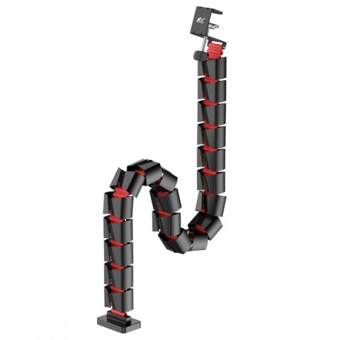 Organizer kabli, 1345mm czarno czerwony RS125 Maclean