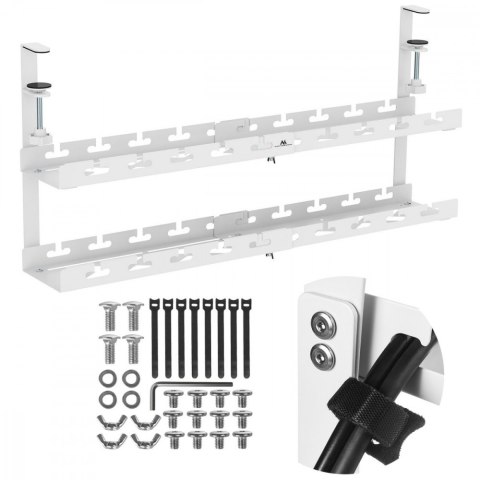 Organizer podbiurkowy na kable MC-102 W Maclean