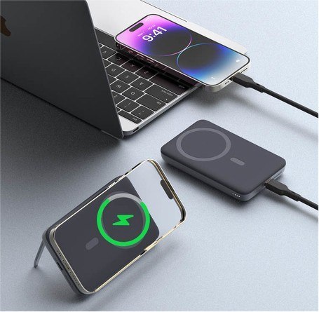 PB-MS01 MagSafe PowerBank 6700mAh 20W LED USB-C AUKEY