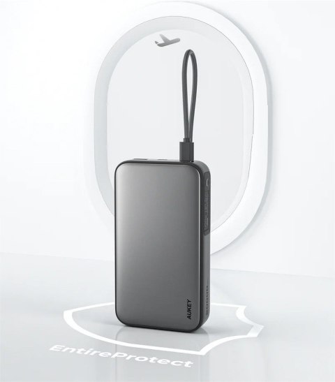 PB-Y48 PowerBank 20000mAh 130W 4xUSB LED PPS kabel USB-C AUKEY