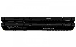 Pamięć DDR5 Fury Beast 16GB(2*8GB)/6000 CL30 XMP czarna Kingston