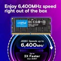 Pamięć do notebooka DDR5 CSODIMM 16GB (1*16GB)/6400 CL52 Crucial