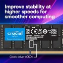 Pamięć do notebooka DDR5 CSODIMM 16GB (1*16GB)/6400 CL52 Crucial