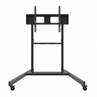TR19 Wózek z półką do monitorów 55-110 cali VESA 100×100 - 1000×600 130 kg 1130-1510 mm Edbak