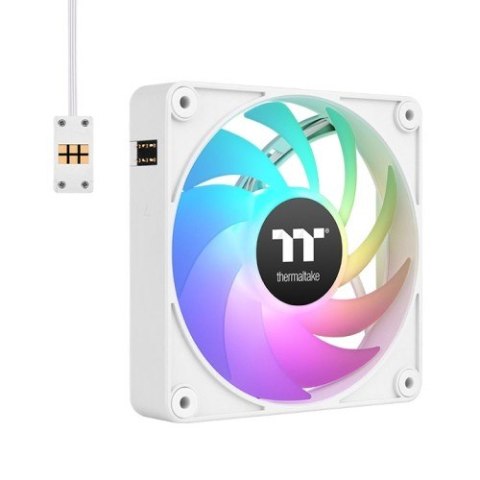 Wentylator - CT140 EX ARGB (3x140mm, PWM, łączenie magnetyczne) Biały Thermaltake