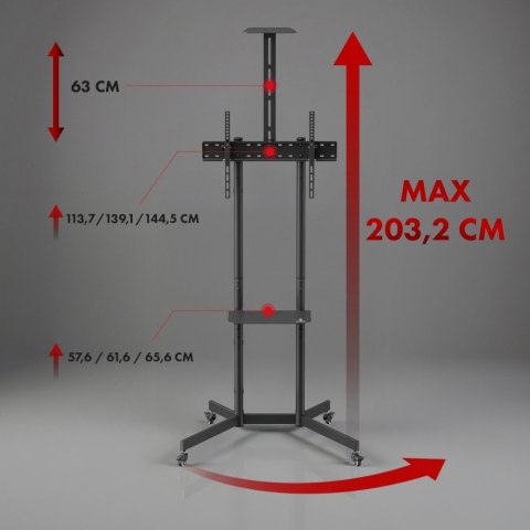 Wózek do TV max 45 kg, MC-113 B